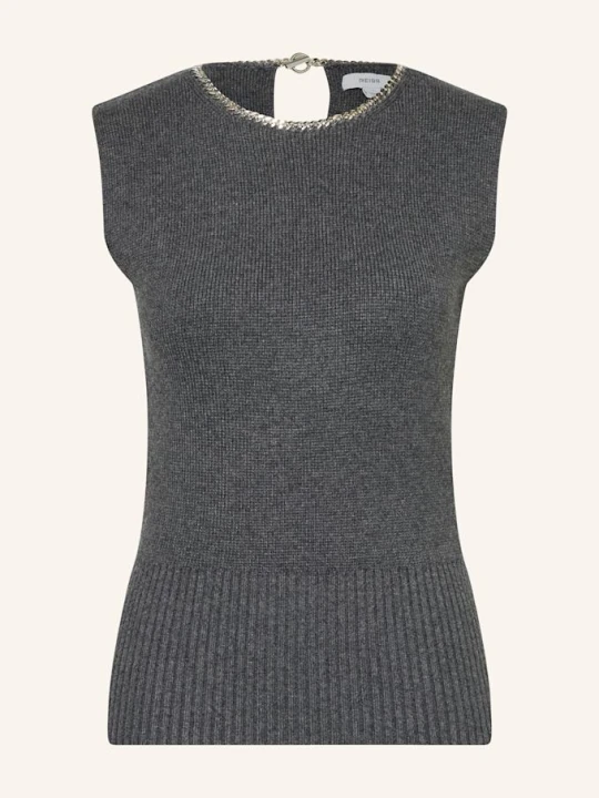 Zdjęcie produktu Reiss Top Z Dzianiny Nina grau CZIEMNOSZARY