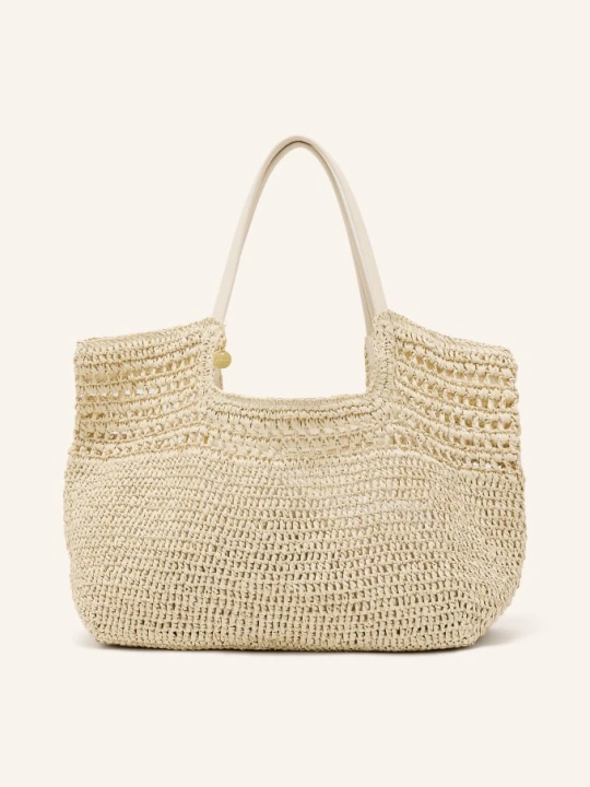 Zdjęcie produktu Reiss Torba Na Zakupy Evelyn beige JASNOBRĄZOWY
