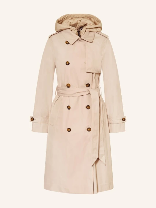 Zdjęcie produktu Reiss Trencz Azura Z Odpinanym Kołnierzem beige