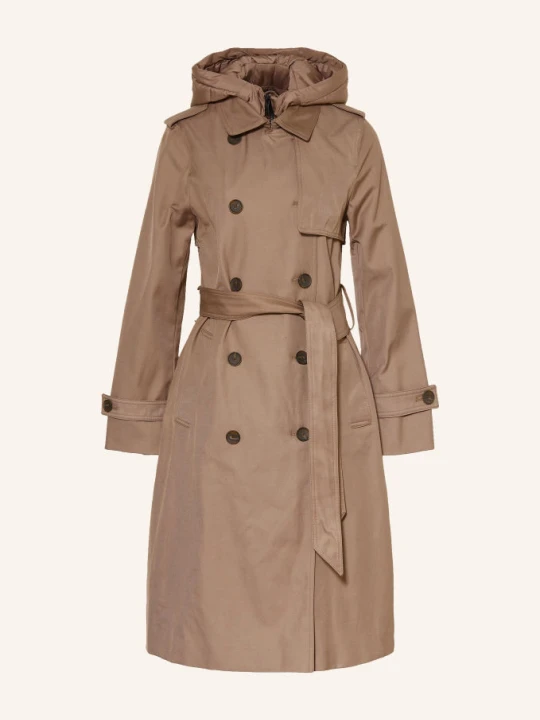 Zdjęcie produktu Reiss Trencz Azura Z Odpinanym Kołnierzem beige