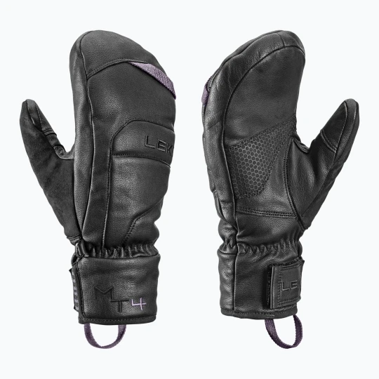 Zdjęcie produktu Rękawice narciarskie damskie LEKI Montera Prime Women Mitt black/blackberry gray