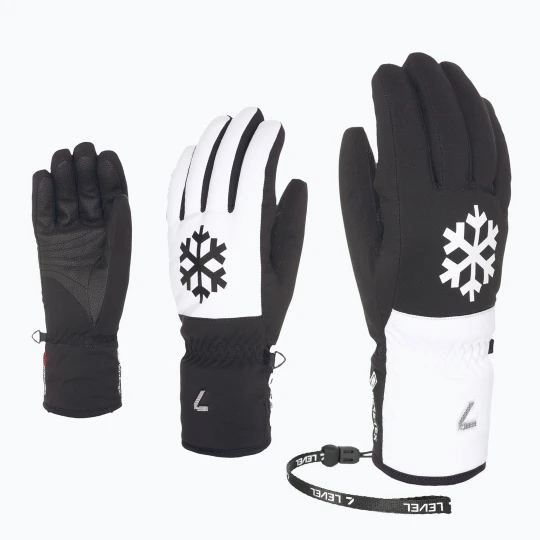 Zdjęcie produktu Rękawice narciarskie damskie Level Astra Gore Tex pattern Czarny