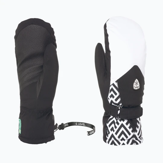 Zdjęcie produktu Rękawice narciarskie damskie Level Hero Mitt pattern Czarny