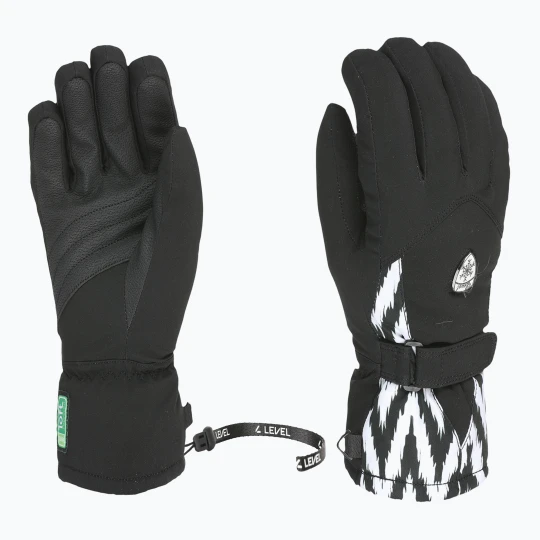 Zdjęcie produktu Rękawice narciarskie damskie Level Hero W black / white