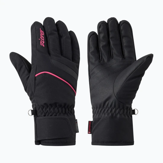 Zdjęcie produktu Rękawice narciarskie damskie Ziener Khania-Z PR Glove black / pink lily