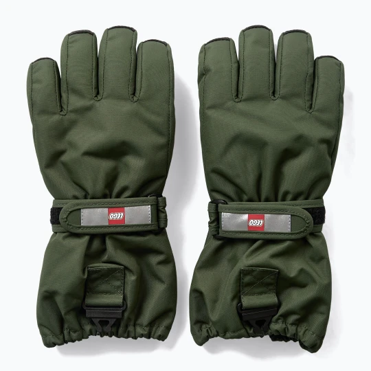Zdjęcie produktu Rękawice narciarskie dziecięce LEGO Lwatlin 700 dark green
