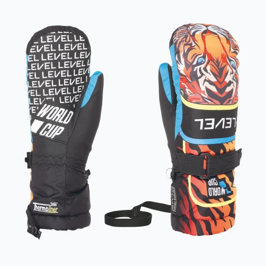 Zdjęcie produktu Rękawice narciarskie dziecięce Level Junior Mitt logos