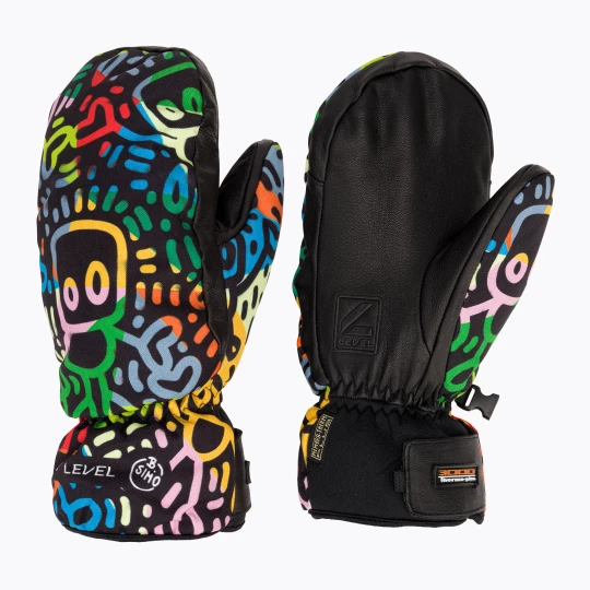 Zdjęcie produktu Rękawice narciarskie dziecięce Level Vertigo Mitt Teen pattern
