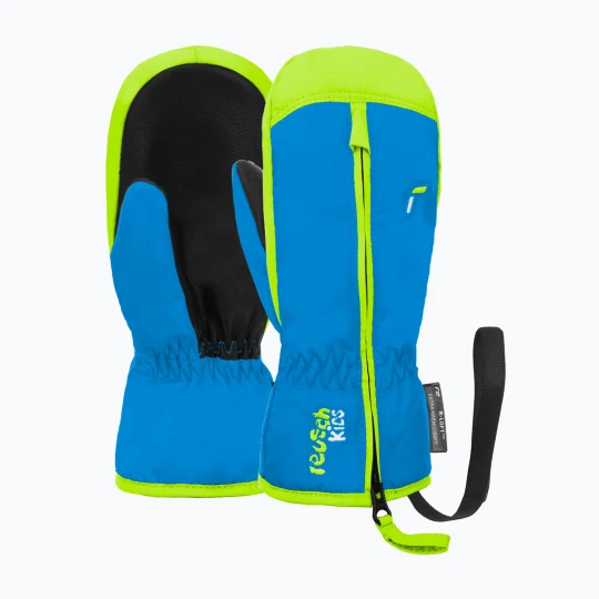 Zdjęcie produktu Rękawice narciarskie dziecięce Reusch Ben Mitten brilliant blue / safety yel
