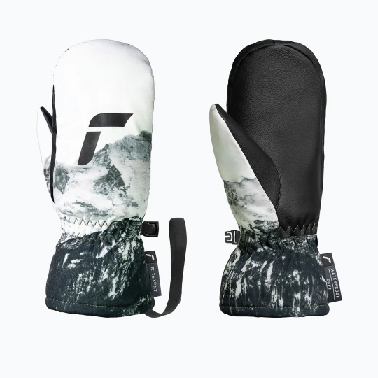 Zdjęcie produktu Rękawice narciarskie dziecięce Reusch Carter R-Tex XT Junior Mitten black/mountain Biały