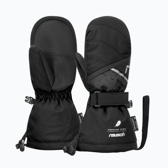 Zdjęcie produktu Rękawice narciarskie dziecięce Reusch Kaden Down R-Tex XT Mitten black