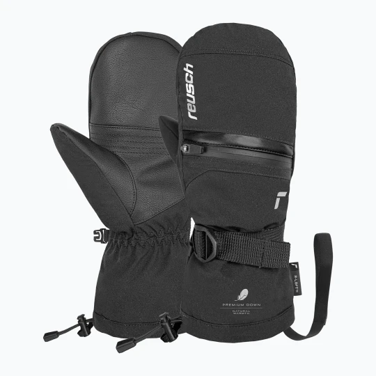 Zdjęcie produktu Rękawice narciarskie dziecięce Reusch Lan R-Tex XT Mitten black / silver