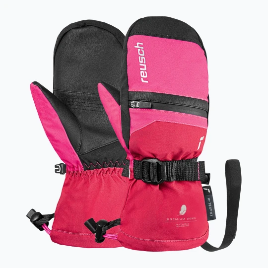 Zdjęcie produktu Rękawice narciarskie dziecięce Reusch Lan R-Tex XT Mitten cerise / pink glo