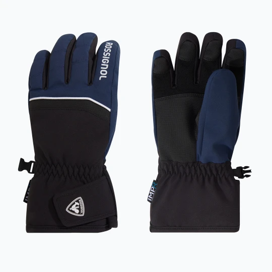 Zdjęcie produktu Rękawice narciarskie dziecięce Rossignol Tech Impr G dark navy Czarny