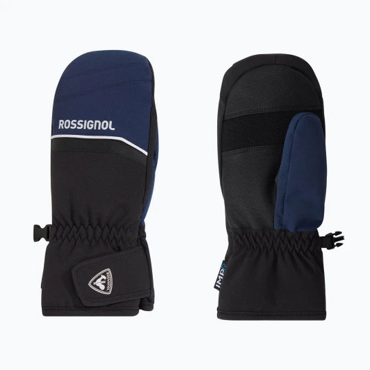 Zdjęcie produktu Rękawice narciarskie dziecięce Rossignol Tech Impr M dark navy Czarny