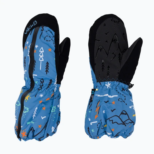 Zdjęcie produktu Rękawice narciarskie dziecięce Viking Snoppy blue
