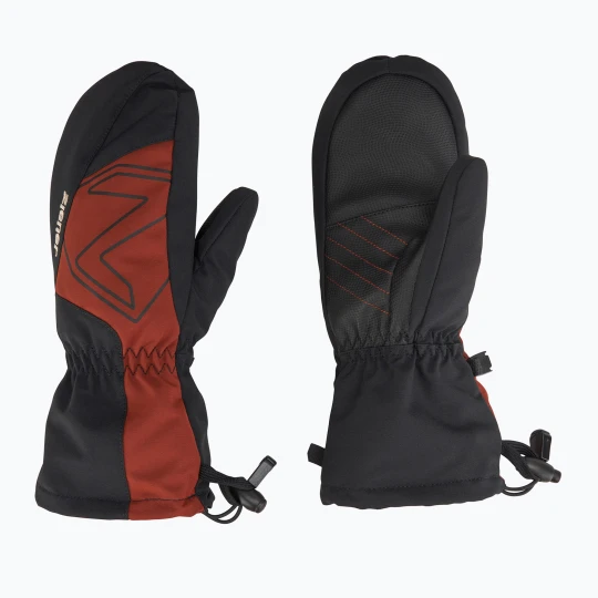 Zdjęcie produktu Rękawice narciarskie dziecięce ZIENER Lavalino Aquashield AW Mitten woody brown