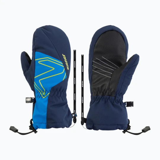 Zdjęcie produktu Rękawice narciarskie dziecięce ZIENER Lavalino-Z Aquashield AW Mitten dark navy / cobalt blue Granatowy