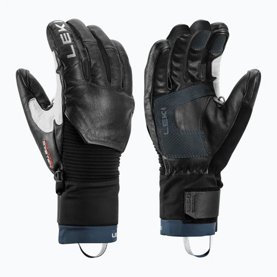 Zdjęcie produktu Rękawice narciarskie męskie LEKI Hevon Pro 3D black / marine