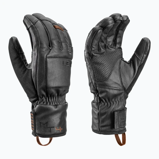 Zdjęcie produktu Rękawice narciarskie męskie LEKI Montera Prime black / dark brown