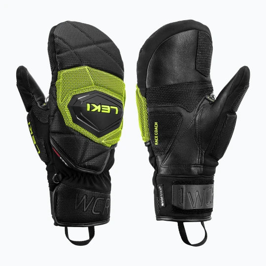 Zdjęcie produktu Rękawice narciarskie męskie LEKI WCR Coach 3D Mitt black / ice lemon