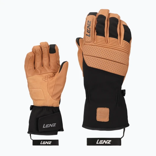 Zdjęcie produktu Rękawice narciarskie męskie Lenz Think About brown/black