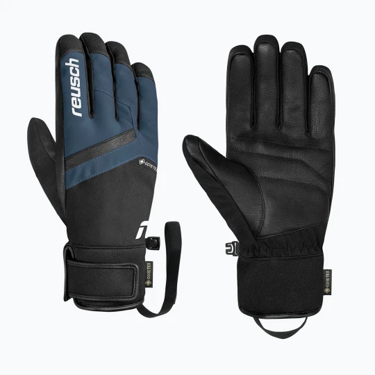 Zdjęcie produktu Rękawice narciarskie męskie Reusch Booster Gore-Tex black / dress blue