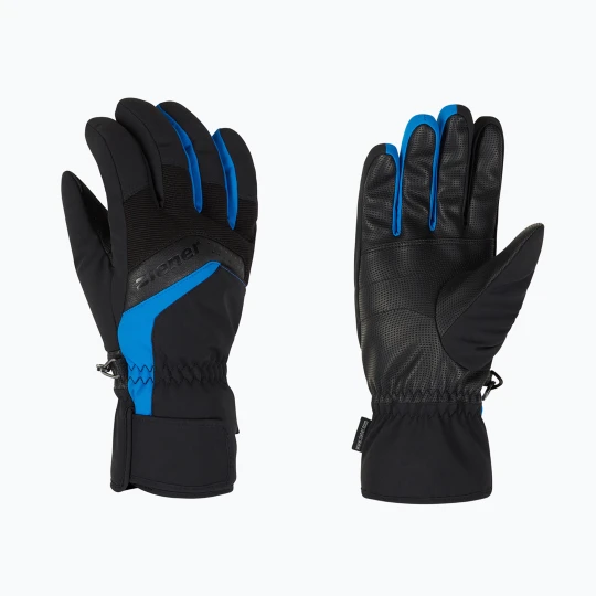 Zdjęcie produktu Rękawice narciarskie męskie ZIENER Gabino black / persian blue