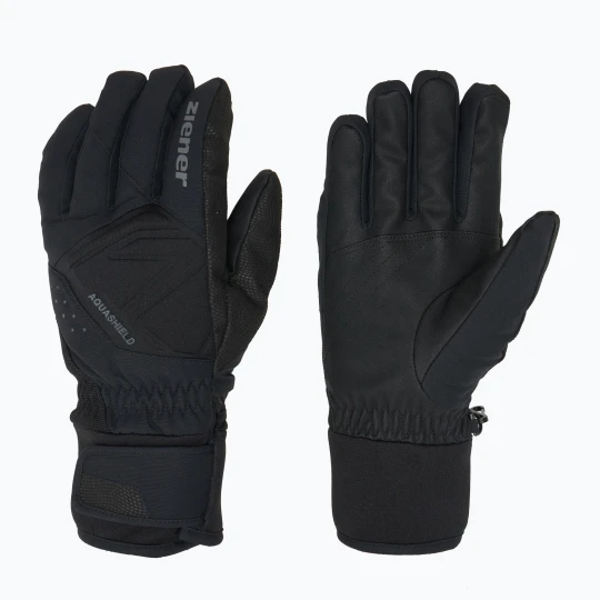 Zdjęcie produktu Rękawice narciarskie męskie ZIENER Gatis Aquashield black
