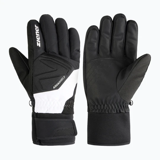 Zdjęcie produktu Rękawice narciarskie męskie ZIENER Gatis Aquashield black / white