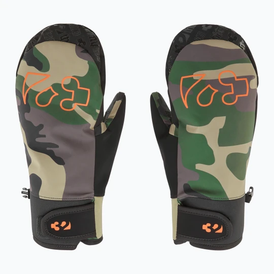 Zdjęcie produktu Rękawice snowboardowe męskie ThirtyTwo Gateway Mitt camo Czarny