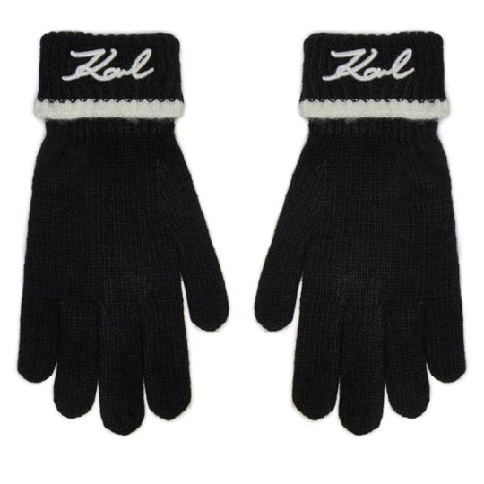 Zdjęcie produktu Rękawiczki Damskie KARL LAGERFELD 246W3601 Czarny