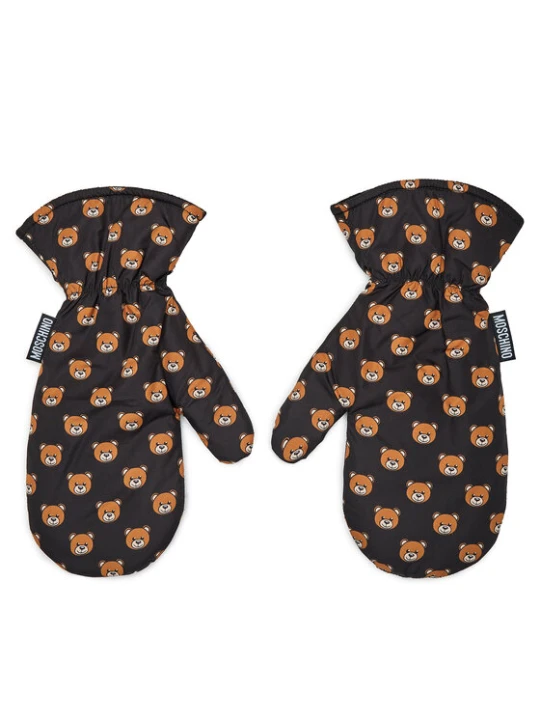 Zdjęcie produktu Rękawiczki Damskie MOSCHINO 65393 M3003 Czarny