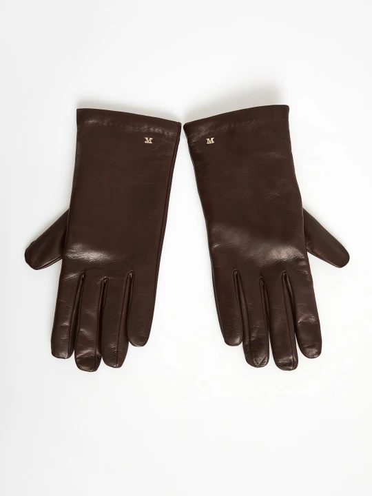 Zdjęcie produktu Rękawiczki damskie skórzane Spalato MAX MARA ACCESSORI