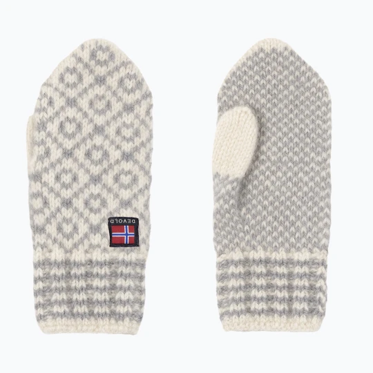 Zdjęcie produktu Rękawiczki Devold Svalbard Wool Mitten offwhite / grey Beżowy