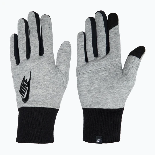Zdjęcie produktu Rękawiczki do biegania damskie Nike Club Fleece grey heather / black / black