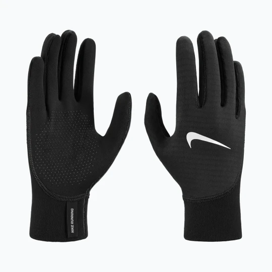 Zdjęcie produktu Rękawiczki do biegania damskie Nike Therma-Fit Pacer Sphere Midweight RG black / black / silver