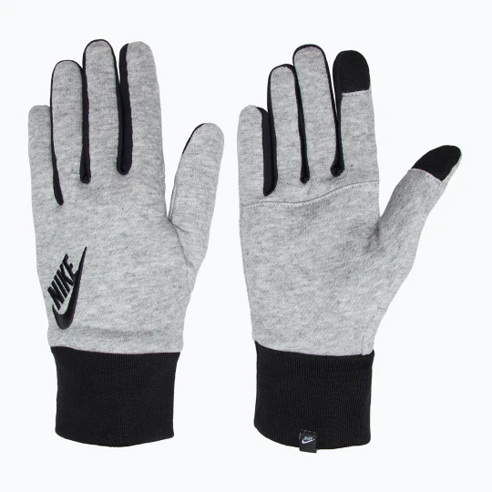 Zdjęcie produktu Rękawiczki do biegania męskie Nike Club Fleece 2.0 grey heather/black/black