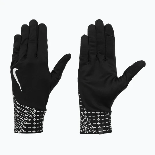 Zdjęcie produktu Rękawiczki do biegania męskie Nike Pacer Lightweight RG Reflective black / silver
