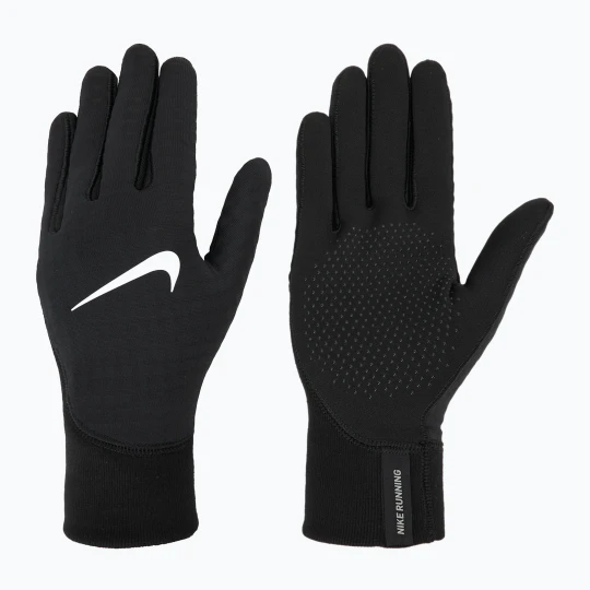 Zdjęcie produktu Rękawiczki do biegania męskie Nike Therma-Fit Pacer Sphere Midweight RG black / black / silver