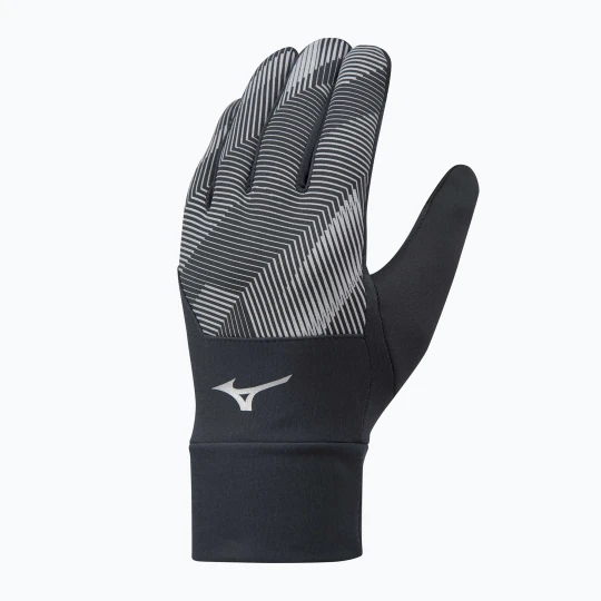 Zdjęcie produktu Rękawiczki do biegania Mizuno Windproof black/black