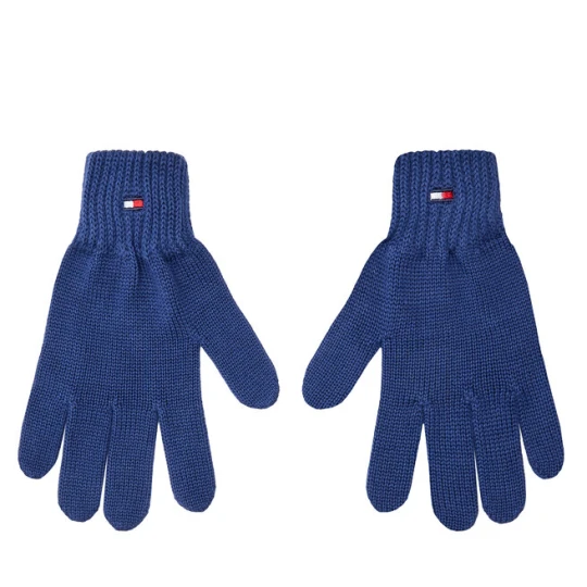 Zdjęcie produktu Rękawiczki dziecięce Tommy Hilfiger Small Flag AU0AU01657 Niebieski