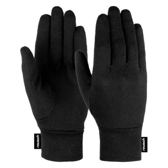 Zdjęcie produktu Rękawiczki Merino Wool Conductive Reusch Czarny
