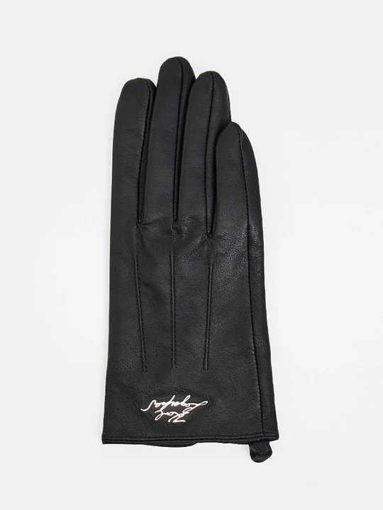 Zdjęcie produktu Rękawiczki pięciopalcowe KARL LAGERFELD czarny