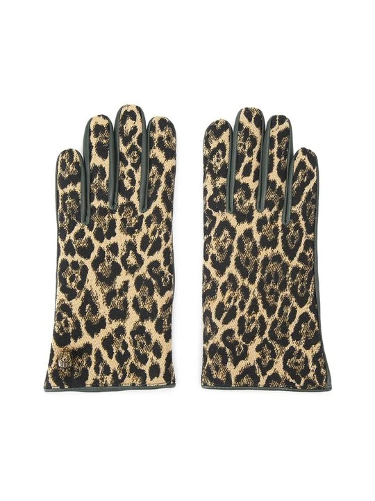 Zdjęcie produktu Rękawiczki pięciopalcowe Kurt Geiger brązowy melanż