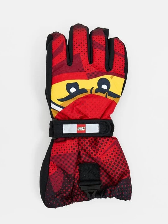 Zdjęcie produktu Rękawiczki pięciopalcowe LEGO czerwony