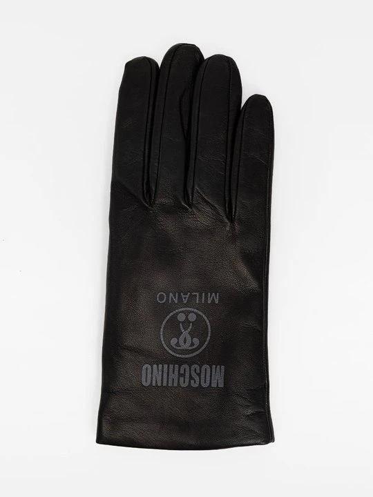 Zdjęcie produktu Rękawiczki pięciopalcowe MOSCHINO czarny