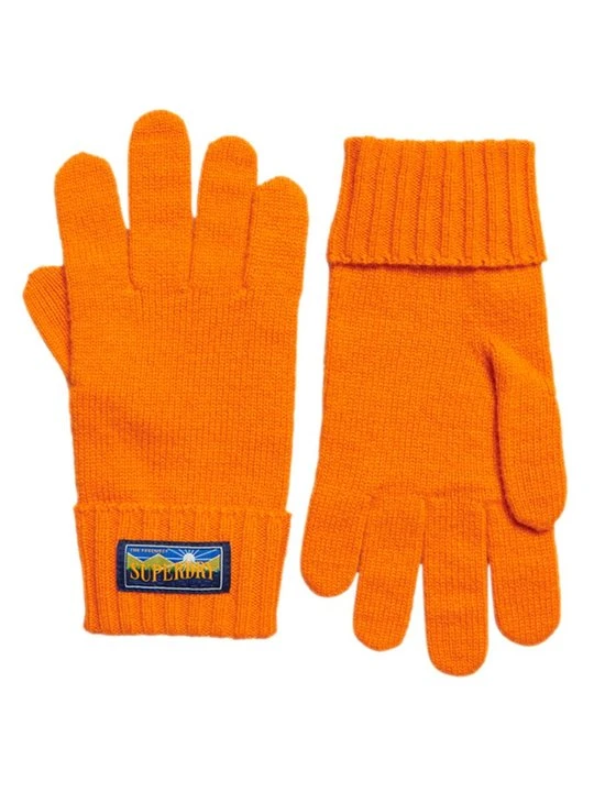 Zdjęcie produktu Rękawiczki pięciopalcowe Superdry pomarańczowy