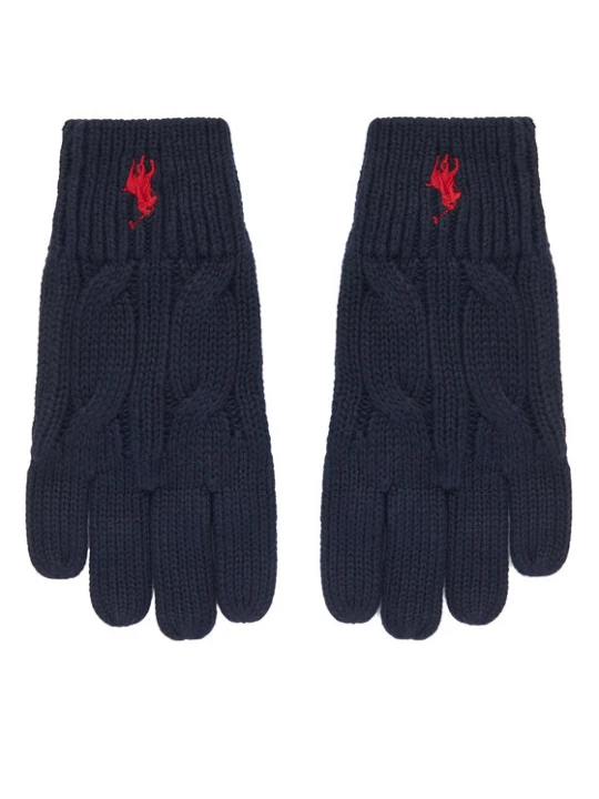 Zdjęcie produktu Rękawiczki Polo Ralph Lauren 323P00672001 Granatowy