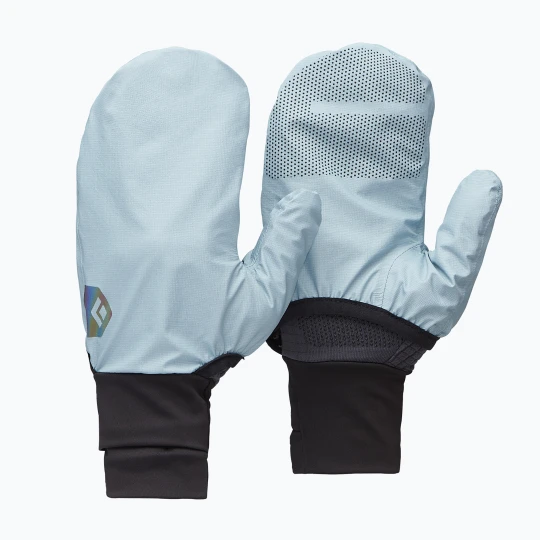 Zdjęcie produktu Rękawiczki trekkingowe Black Diamond Gridtech Storm Hood carbon/glacier Niebieski